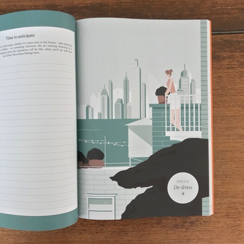 Breathe Journal page inside A