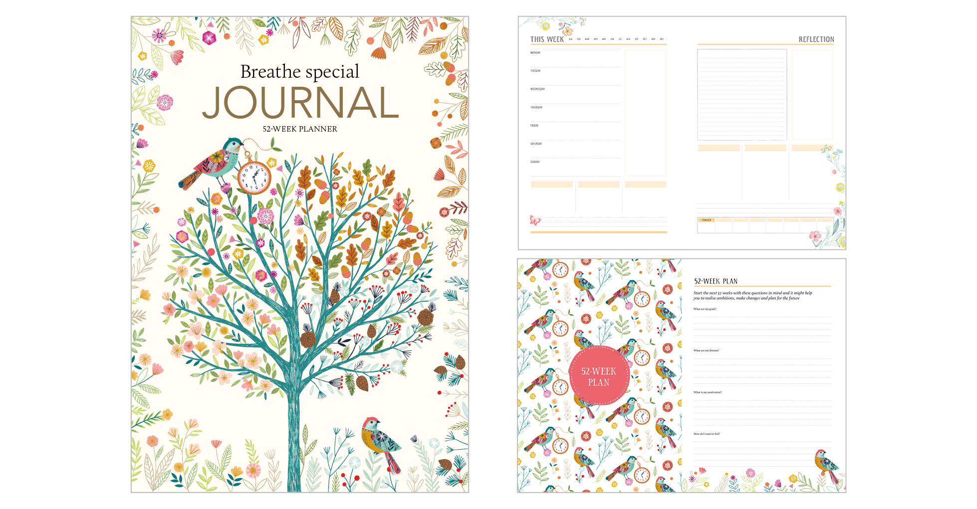 breathe breathe 52 week planner breathe week planner